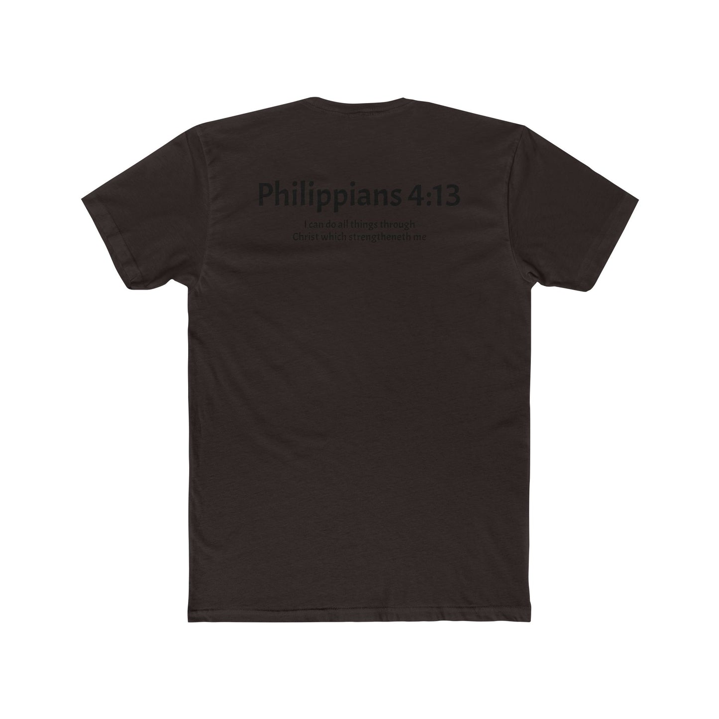 Unisex Cotton Crew Tee Philippians 4:13