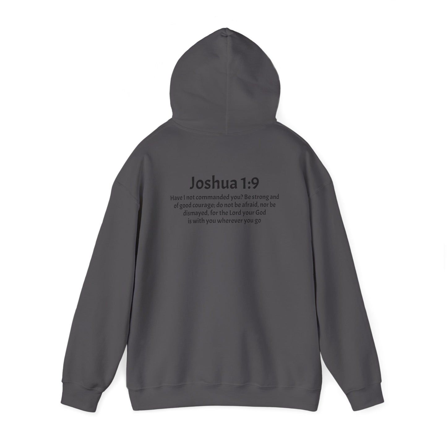 Unisex Heavy Blend™ Hooded Sweatshirt Joshua 1:9