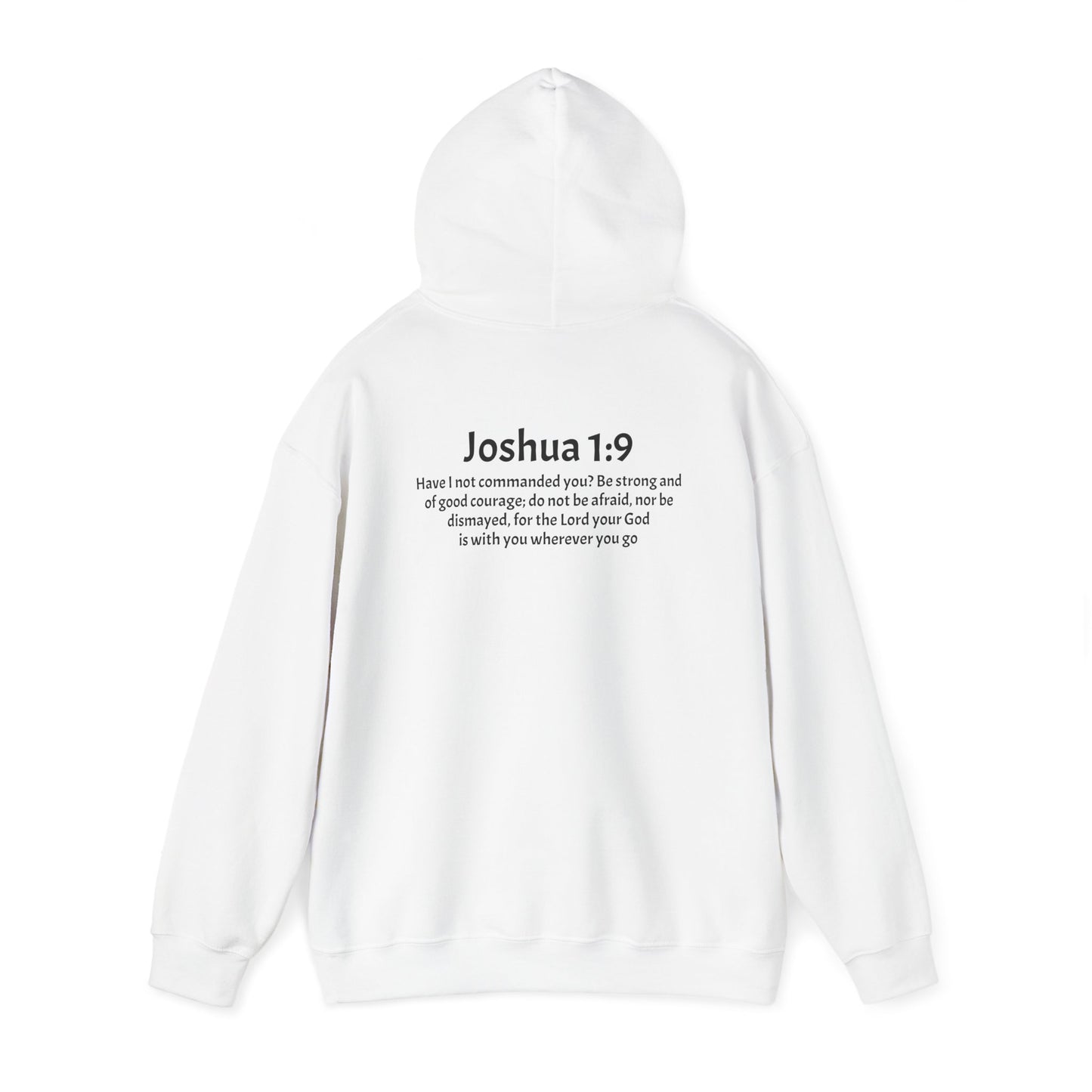 Unisex Heavy Blend™ Hooded Sweatshirt Joshua 1:9