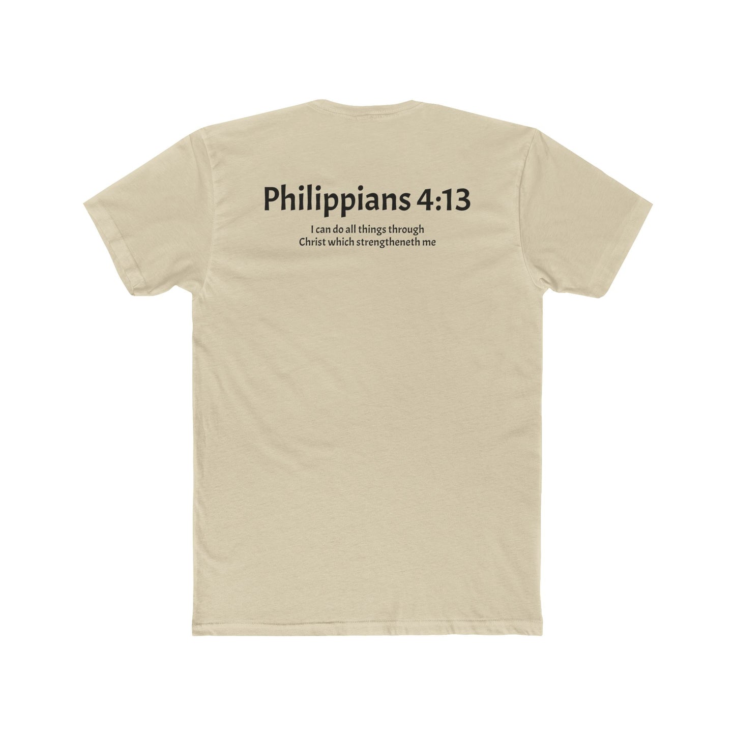 Unisex Cotton Crew Tee Philippians 4:13