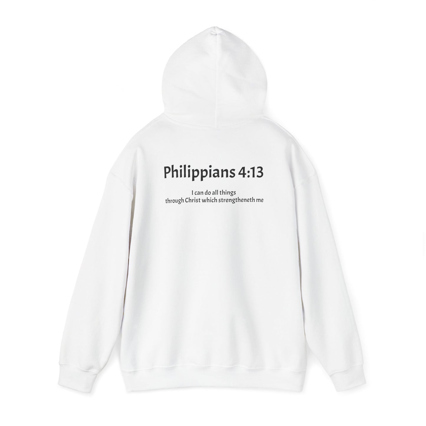 Unisex Heavy Blend™ Hooded Sweatshirt Philippians 4:13