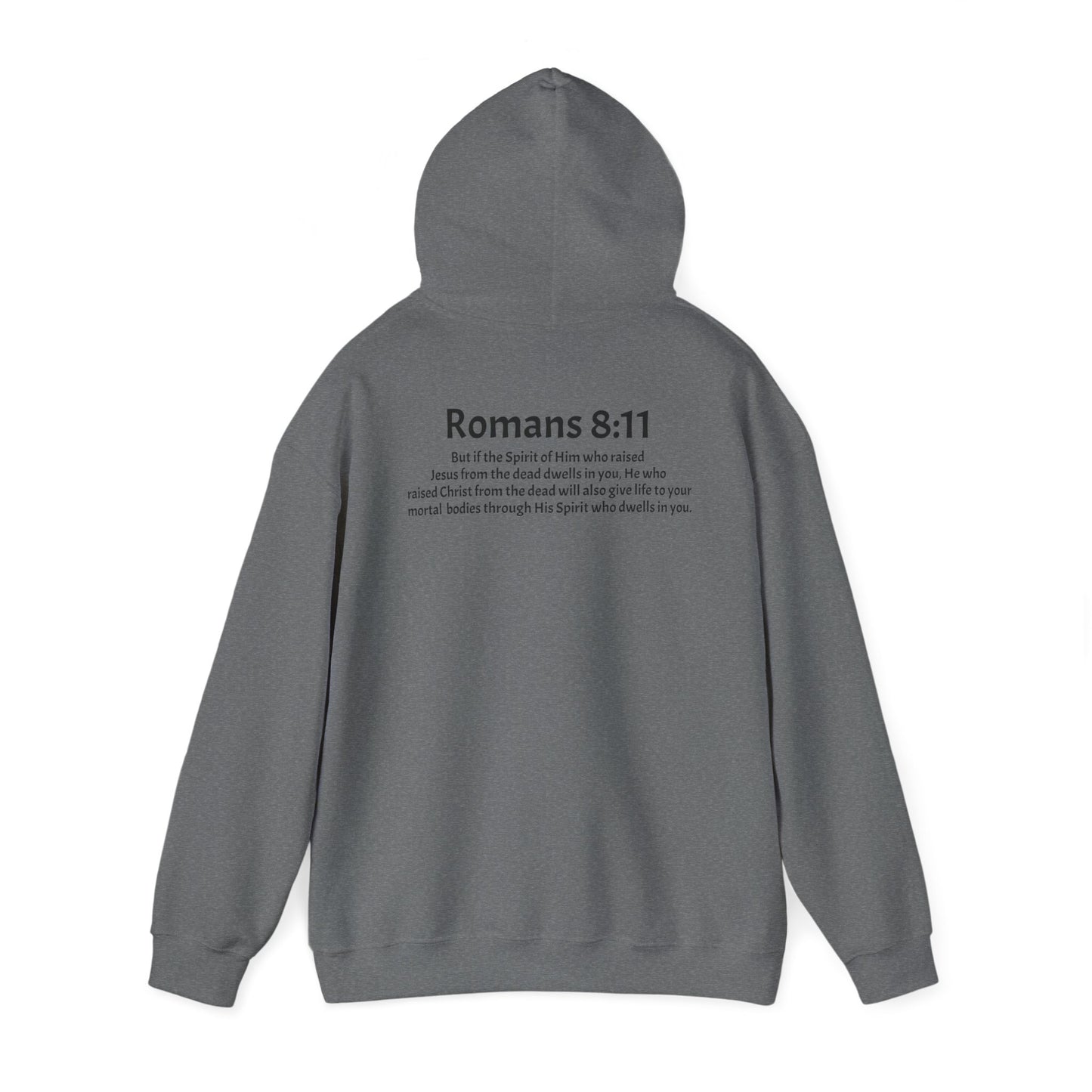Unisex Heavy Blend™ Hooded Sweatshirt Romans 8:11