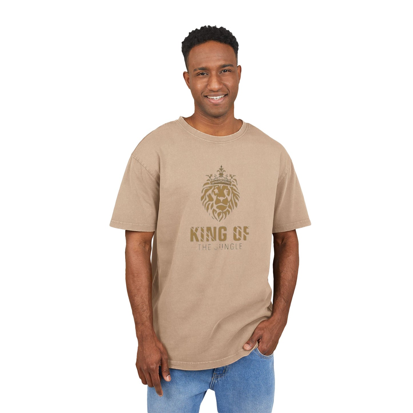 Men's Acid Washed Heavy Oversize 1 Corinthians 13:4-5