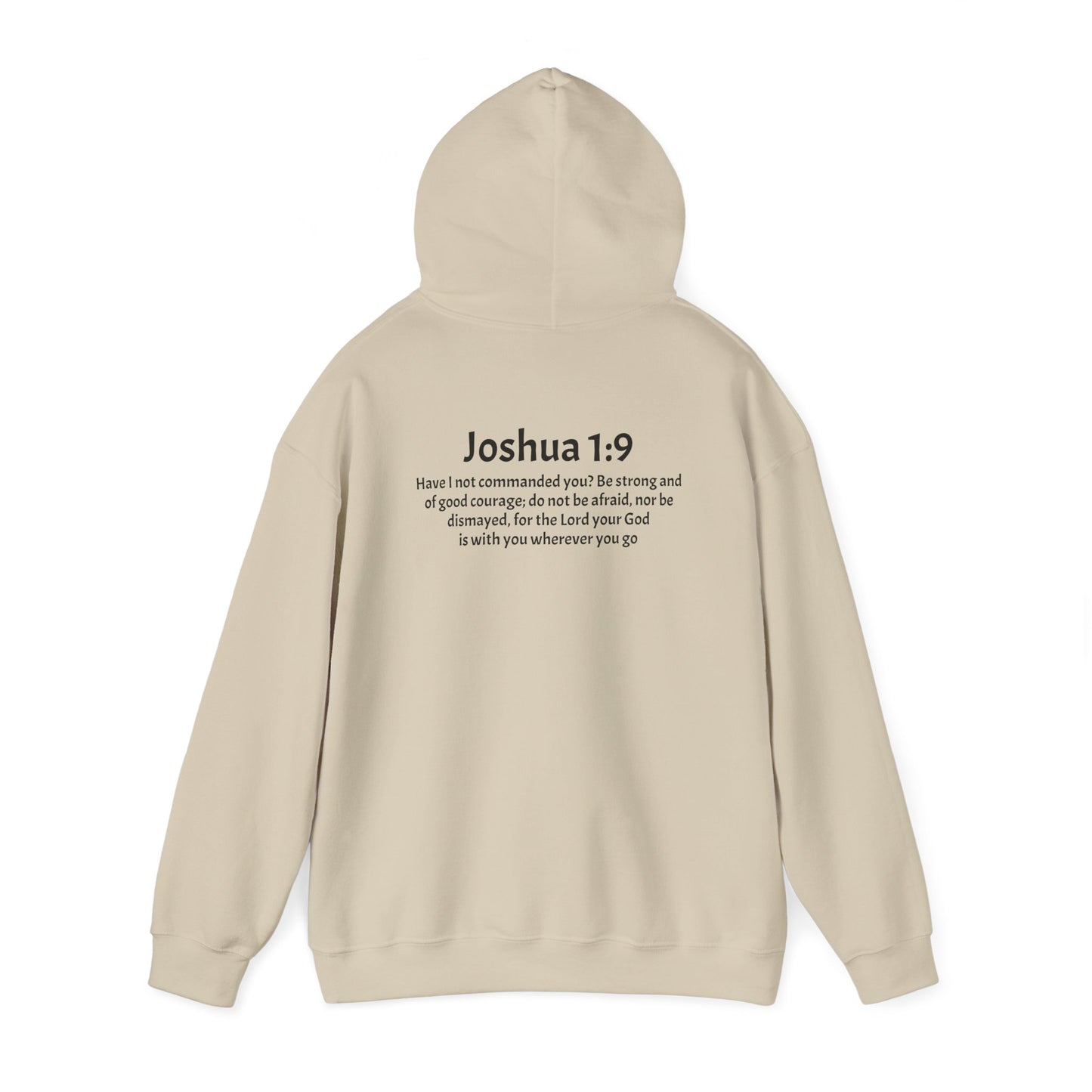 Unisex Heavy Blend™ Hooded Sweatshirt Joshua 1:9
